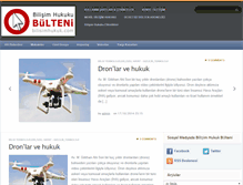 Tablet Screenshot of bilisimhukuk.com